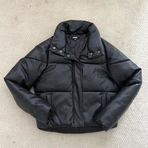 Apparis Jemma kids vegan leather Puffer Jacket size 14Y